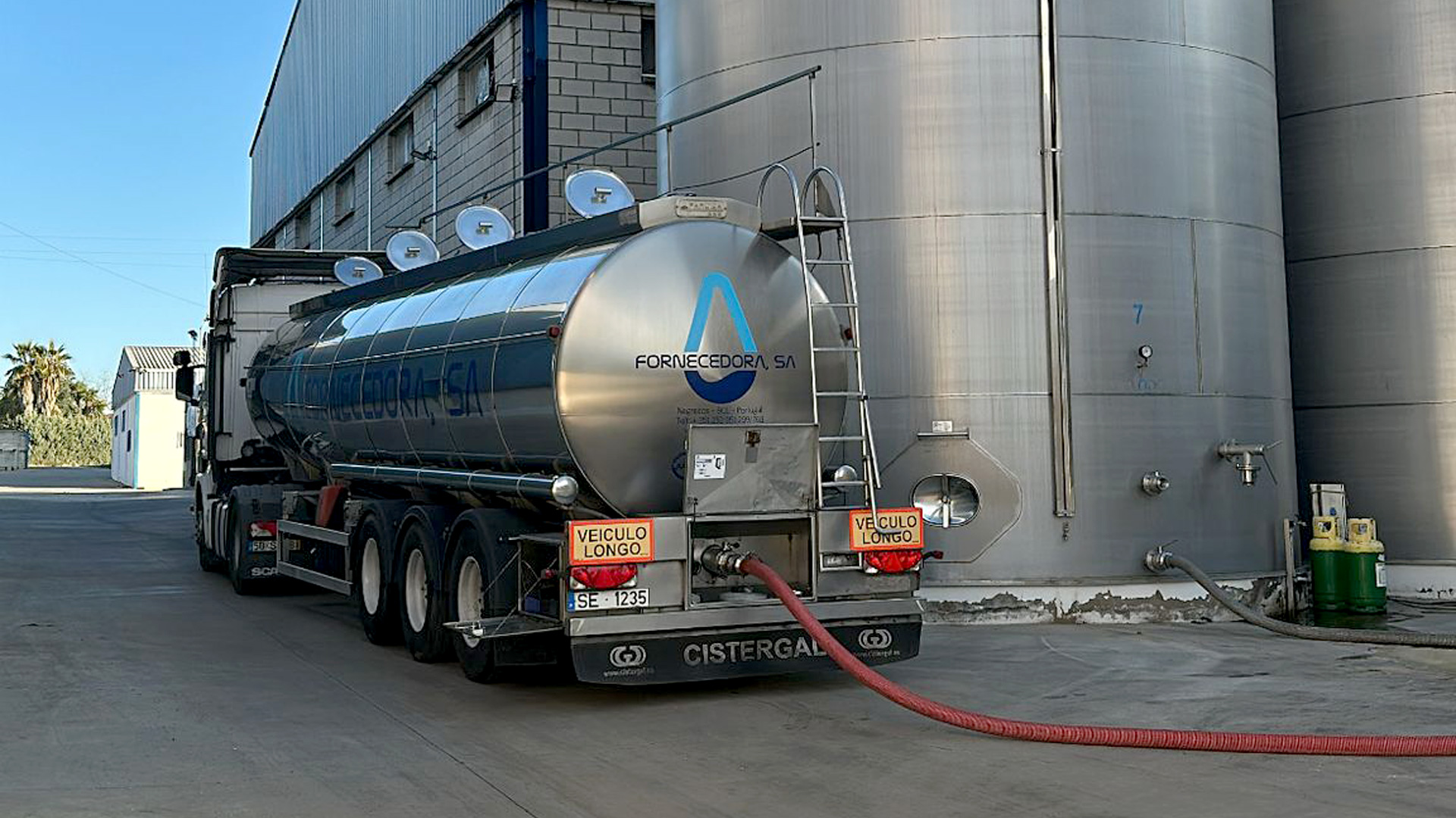 Recogida de Leche de los Productores