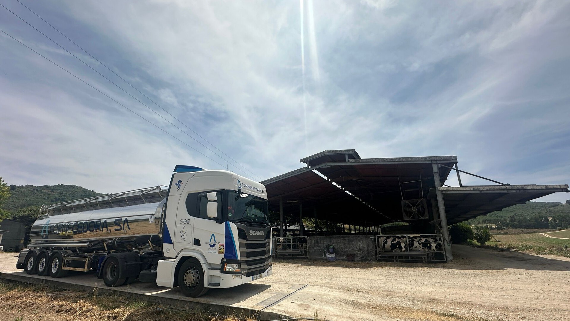 Recogida de Leche de los Productores